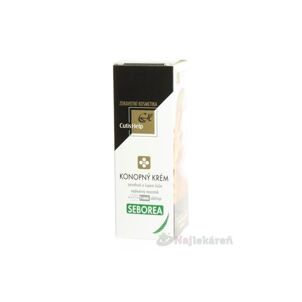CutisHelp SEBOREA konopný krém 30ml