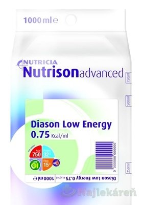 E-shop Nutrison advanced Diason Low nutrične kompletná výživa, 1000ml