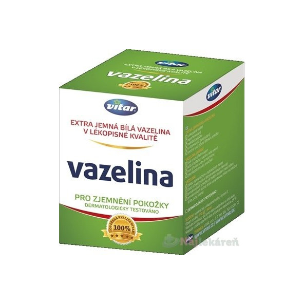 VITAR Vazelína extra jemná biela 110g