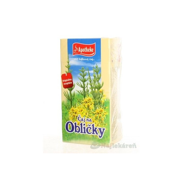APOTHEKE ČAJ NA OBLIČKY, 20x1,5g