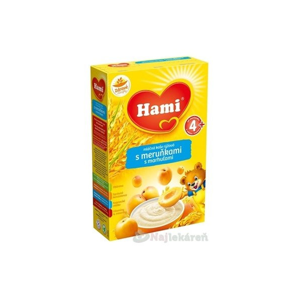 Hami mliečna kaša ryžová marhuľová