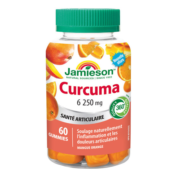 Jamieson Kurkuma želatínové pastilky 60pas.