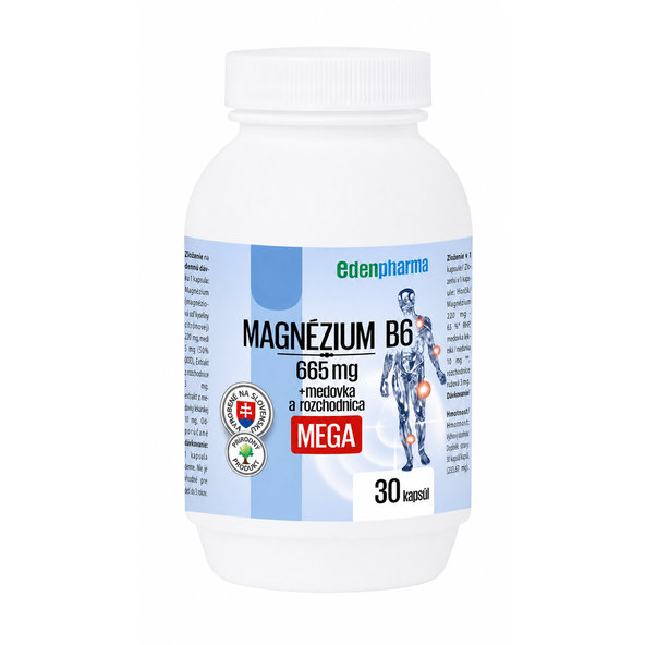 EDENPharma MAGNÉZIUM B6 MEGA 30 kapsúl