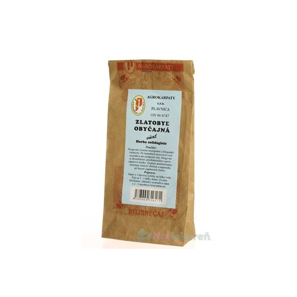 AGROKARPATY ZLATOBYĽ OBYČAJNÁ vňať, 30g