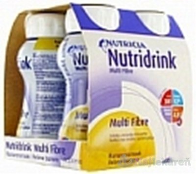 E-shop NUTRIDRINK MULTIFIBRE vanilková príchuť 4x200 ml