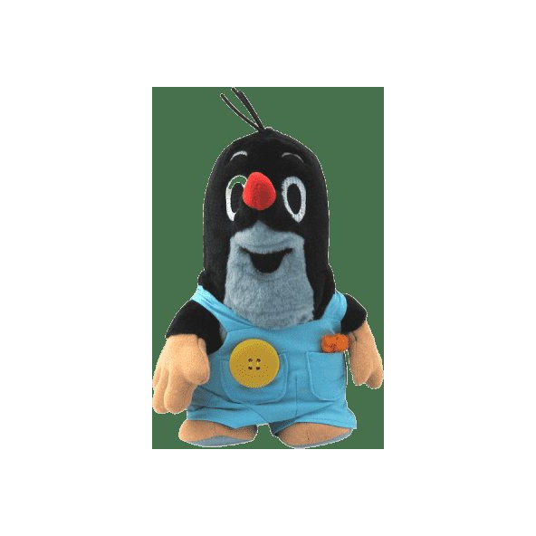 TEDDIES Krtek v kalhotkách plyšový stojící 20 cm