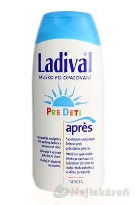 E-shop Ladival PRE DETI apres mlieko 200ml