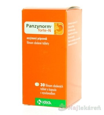 E-shop Panzynorm forte-N na problémy s pankreasom 30 tbl