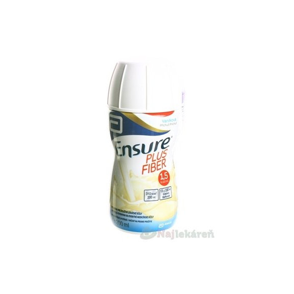 Ensure PLUS FIBER vanilková príchuť, 1x200 ml