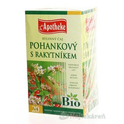 APOTHEKE BIO SELECTION BYL. ČAJ POHÁNKOVÝ S RAKYT., 20x1,5g
