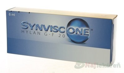 E-shop SYNVISC-ONE hylan G-F 20 viskoelastický materiál