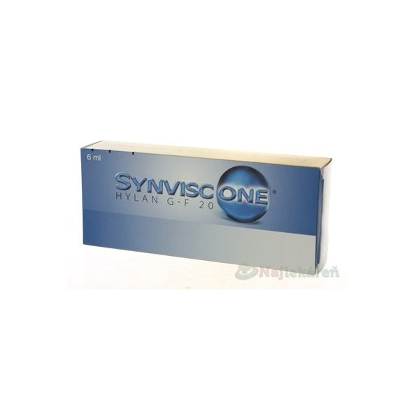 SYNVISC-ONE hylan G-F 20 viskoelastický materiál