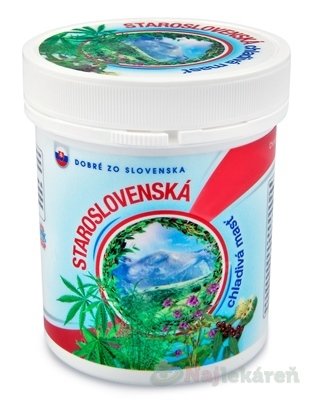 E-shop Dobré z SK STAROSLOVENSKÁ chladivá masť, 250 ml
