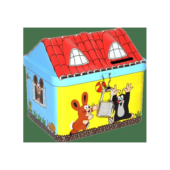 WIKY Pokladnička krtek domeček