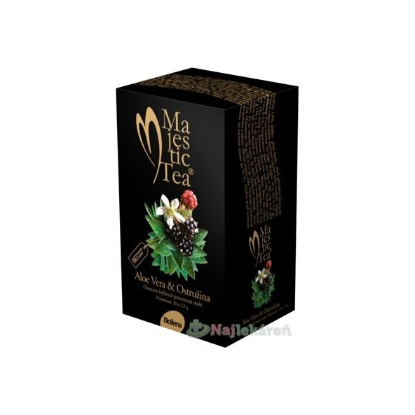 Biogena Majestic Tea Aloe Vera & Ostružina, 20x2,5g
