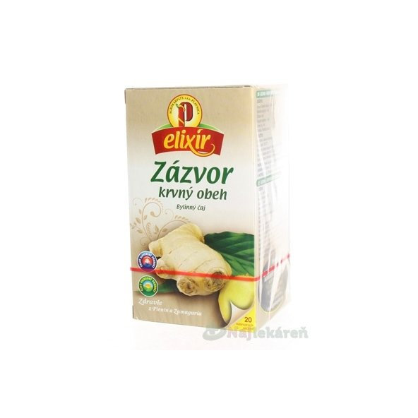 AGROKARPATY ZÁZVOR na krvný obeh, 20x1,5g