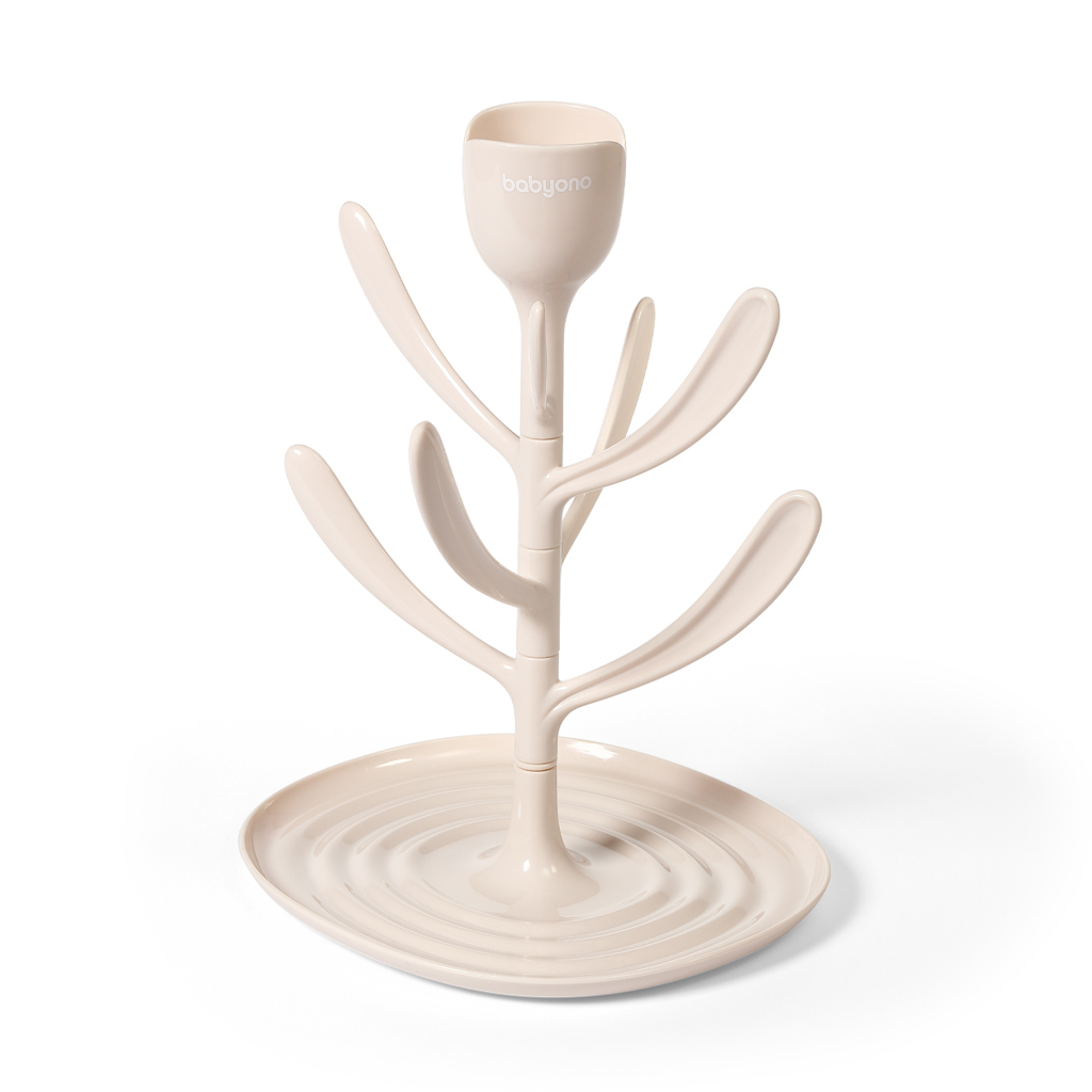 BABYONO univerzálny odkvapkávač na fľaše Tulip Beige