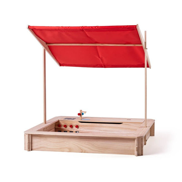 WOODY Pieskovisko drevené s kuchynkou