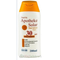 JutaVit Apotheke Solar Sun lotion 30 SPF, 200 ml mlieko