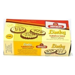 LIMKY Dietne bezlepkové kakaové keksy, 150g