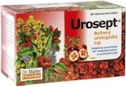 E-shop Dr. Müller UROSEPT bylinný čaj na močové cesty 20x2g (40g)