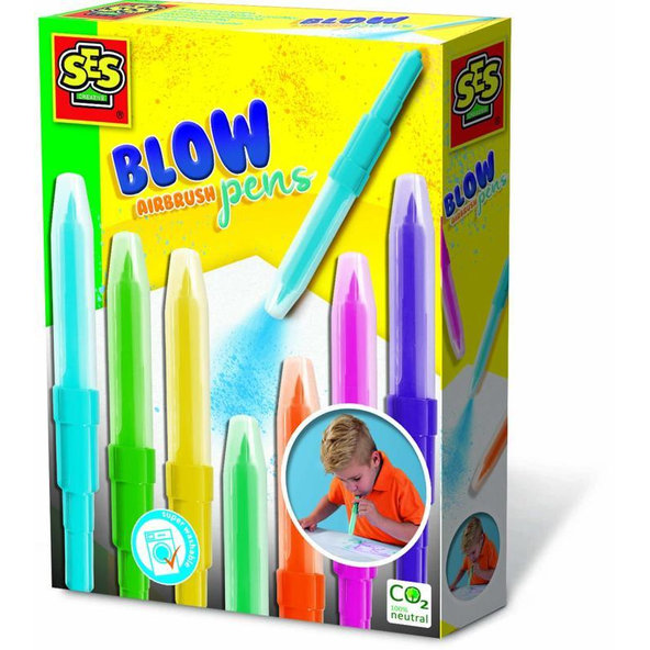 SES Fúkacie fixky, 7 farieb