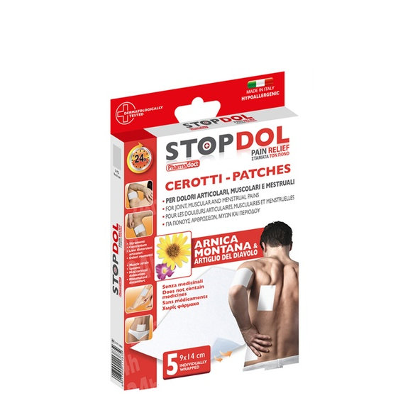 STOPDOL náplasti proti bolesti 9x14cm 5 ks