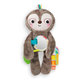 BRIGHT STARTS Hračka plyšová závesná Slingin’ Sloth Travel Buddy 3m+