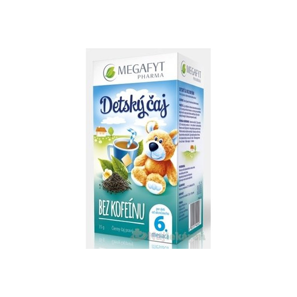 MEGAFYT Detský čaj BEZ KOFEÍNU, 20x1,75 g