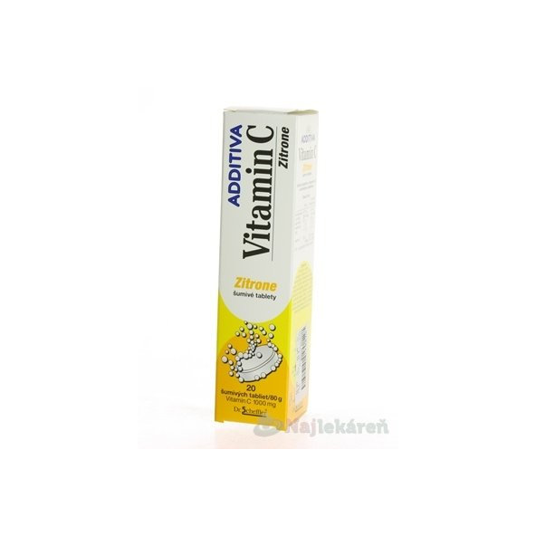 ADDITIVA VITAMÍN C 1000 mg Zitrone