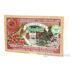 HERBEX UROLOGICKÝ ČAJ S BRUSNICAMI, 20x3 g