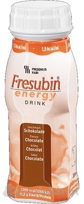 E-shop Fresubin Energy DRINK, príchuť čokoláda 4x200ml