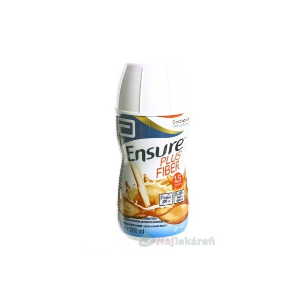 Ensure PLUS FIBER čokoládová príchuť, 200ml