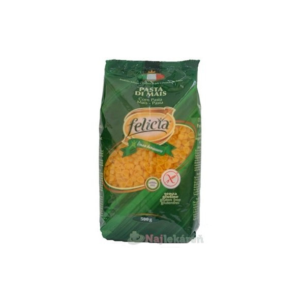 Kukuričné cestoviny Felicia Conchigliette, 500g