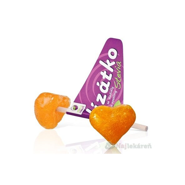 NATUSWEET STEVIA Lízatko s rakytníkom 1x20ks
