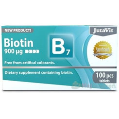 JutaVit Biotín 900 µg tbl 1x100 ks