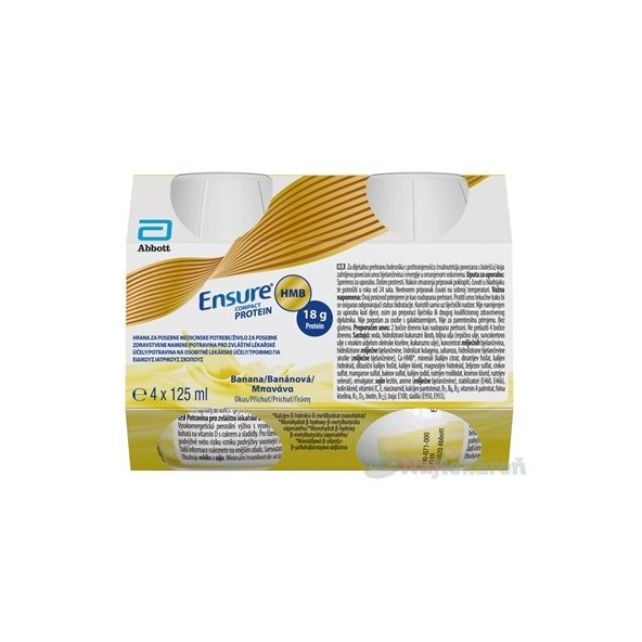 Ensure COMPACT PROTEIN HMB  banánová príchuť 4x125ml