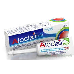 Aloclair PLUS gél,  ústny gél na ošetrenie drobných raniek, 1x8 ml