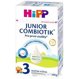 HiPP 3 Junior Combiotik® Batoľacie mlieko od uk. 1. roka 500g
