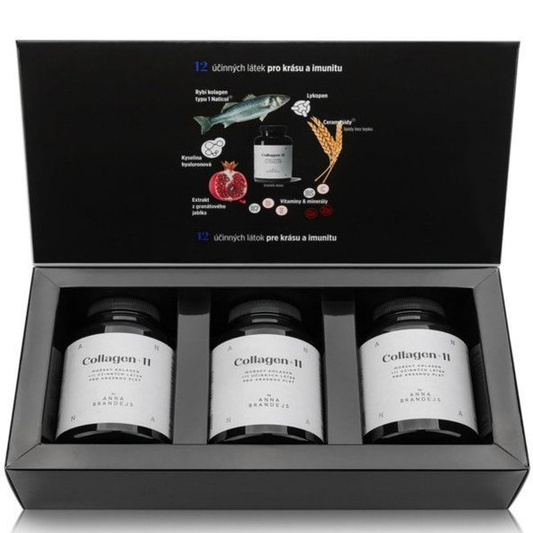 COLLAGEN + 11 Anna Brandejs Limitovaná edícia 3x150 kapsúl