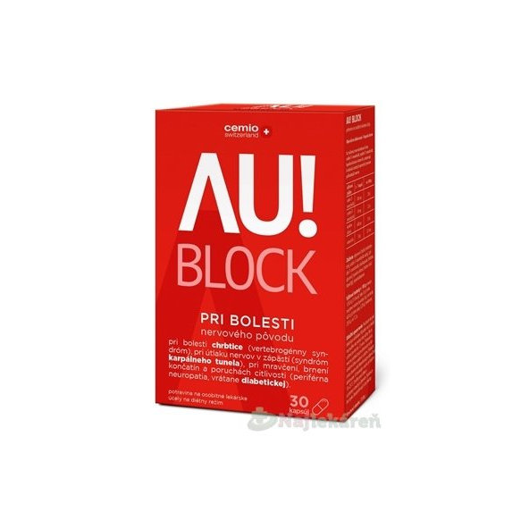 Cemio AU! BLOCK na bolesti 30 kapsúl