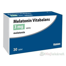 Melatonin Vitabalans 3 mg tablety 1x30 ks