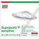 SUPRASORB P SENSITIVE  silikónový penový obväz, border, (20x20 cm) 1x10 ks