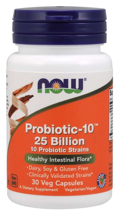 E-shop Probiotikum -10™ - NOW Foods, 30cps