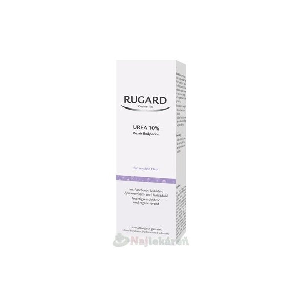 RUGARD Urea 10% regeneračné telové mlieko 200 ml