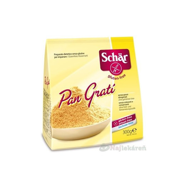 Schär Pan Gratí (Paniermehl), bezlepková strúhanka, 300g