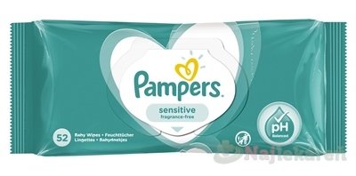 E-shop PAMPERS Baby Wipes Sensitive vlhčené obrúsky 1x52 ks