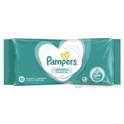PAMPERS Baby Wipes Sensitive vlhčené obrúsky 1x52 ks