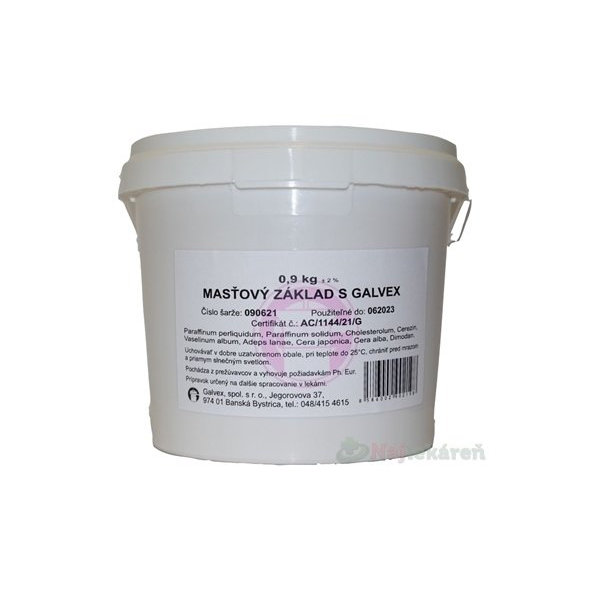 MASŤOVÝ ZÁKLAD S - GALVEX 900g