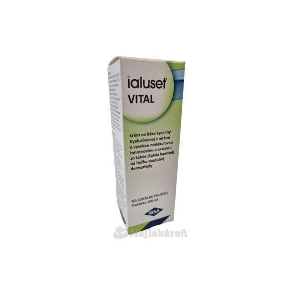 ialuset VITAL krém na atopickú dermatitídu 1x100 ml